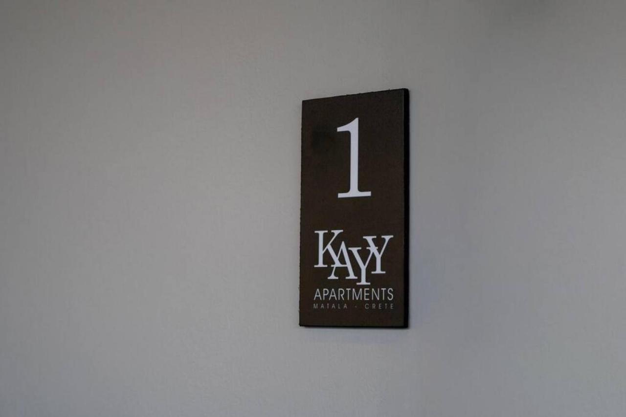 Kayy Apartments 1 In Matala Bagian luar foto